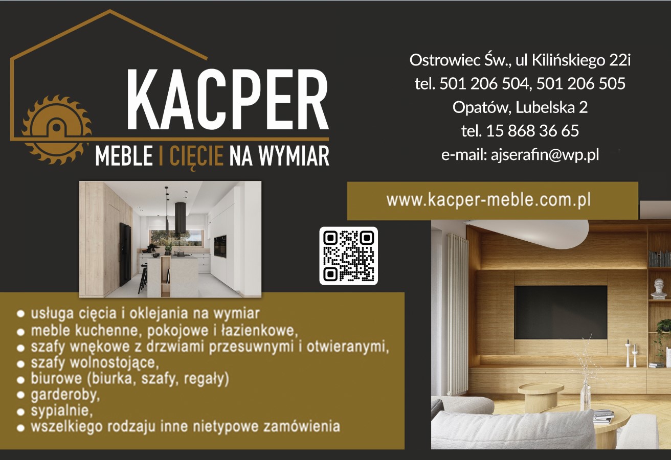 meble na wymiar OSTROWIEC ŚWIĘTOKRZYSKI